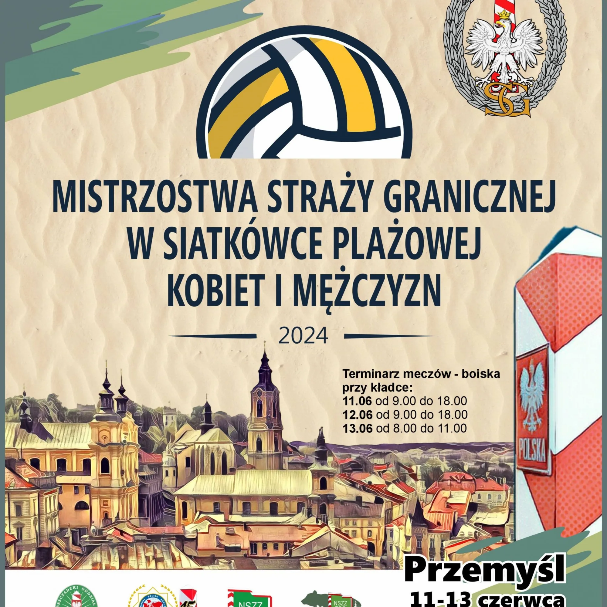 Mistrzostwa Straży Granicznej w siatkówce plażowej kobiet i mężczyzn