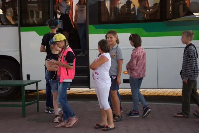 Dzieci z rodzin ukraińskich pograniczników rozpoczęły pobyt w Polsce