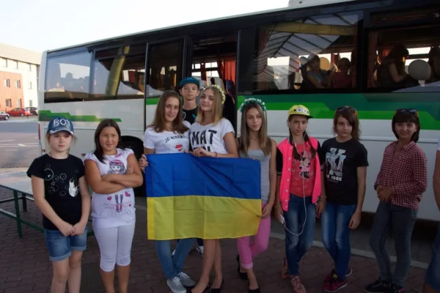 Dzieci z rodzin ukraińskich pograniczników rozpoczęły pobyt w Polsce