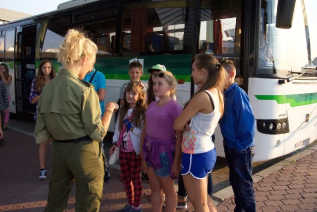 Dzieci z rodzin ukraińskich pograniczników rozpoczęły pobyt w Polsce