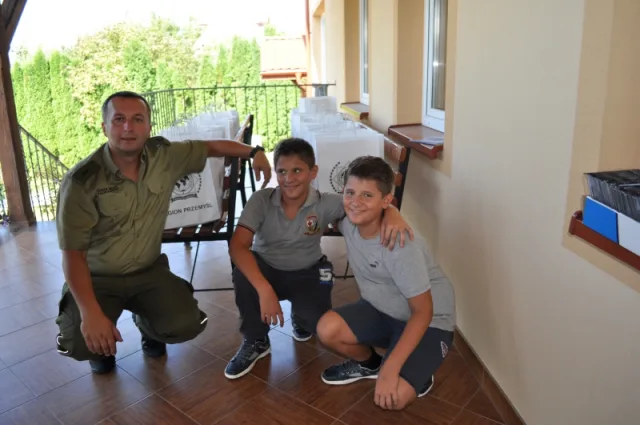 Dzieci ukraińskich pograniczników zakończyły pobyt na terenie Podkarpacia