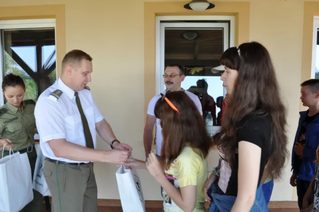 Dzieci ukraińskich pograniczników zakończyły pobyt na terenie Podkarpacia