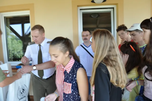 Dzieci ukraińskich pograniczników zakończyły pobyt na terenie Podkarpacia