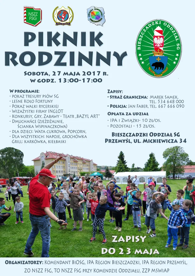 Zapraszamy do udziału w Pikniku Rodzinnym!