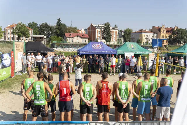 ZAKOŃCZENIE VIII MISTRZOSTW POLSKI SŁUŻB MUNDUROWYCH W SIATKÓWCE PLAŻOWEJ