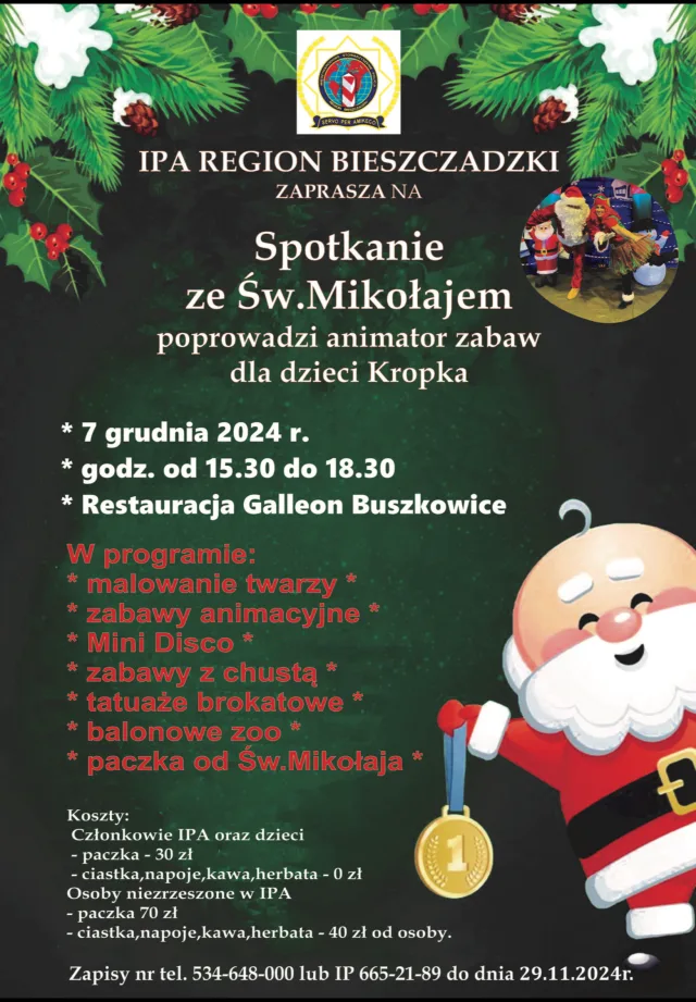 Spotkanie ze św. Mikołajem