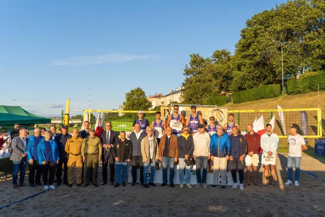 ZAKOŃCZENIE IX MISTRZOSTW POLSKI SŁUŻB MUNDUROWYCH W SIATKÓWCE PLAŻOWEJ