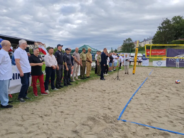OTWARCIE X MISTRZOSTW POLSKI SŁUŻB MUNDUROWYCH W SIATKÓWCE PALŻOWEJ